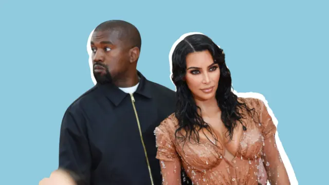Kim Kardashian and Ye at the 2019 Met Gala
