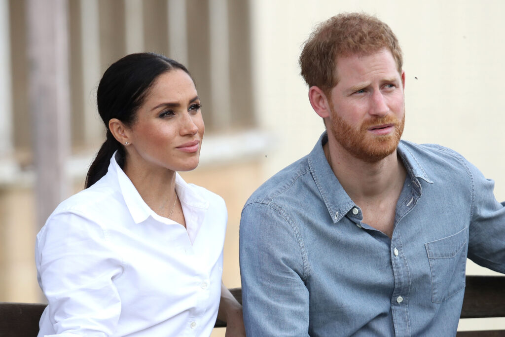 DUBBO, AUSTRALIA - OCTOBER 17: Prince Harry, Duke of Sussex and Meghan, Duchess of Sussex visit a local farming family, the Woodleys, on October 17, 2018 in Dubbo, Australia. The Duke and Duchess of Sussex are on their official 16-day Autumn tour visiting cities in Australia, Fiji, Tonga and New Zealand.