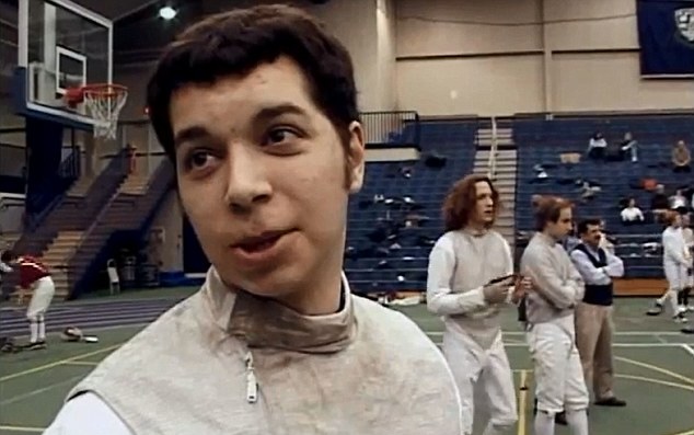 S.I. Newhouse IV in a fencing uniform in 'Born Rich'