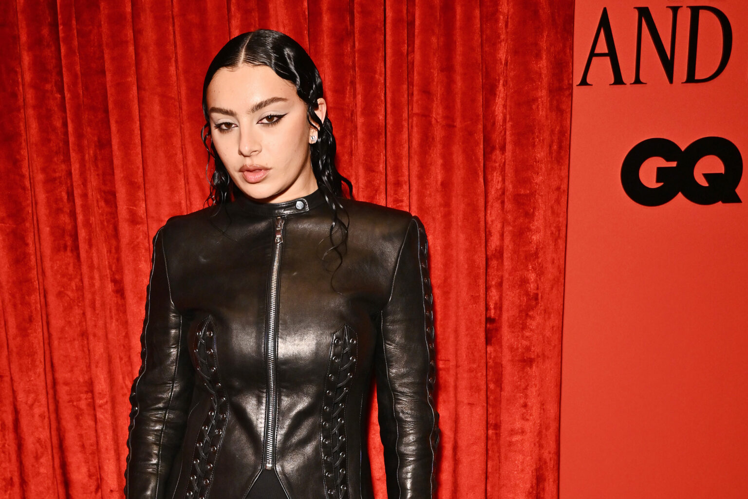 LONDON, ENGLAND - FEBRUARY 29: Charli XCX attends a dinner hosted by British GQ and Christian Louboutin in celebration of music and style at Chiltern Firehouse on February 29, 2024 in London, England.