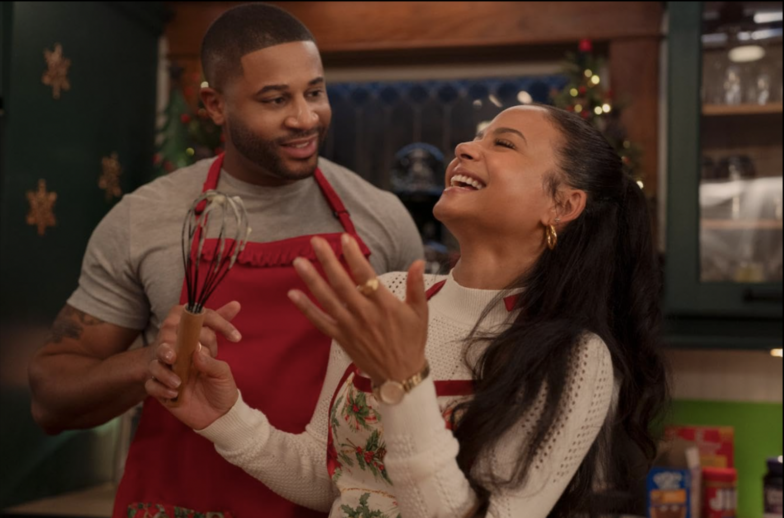 Christina Millian in Netflix holiday movie meet me next christmas